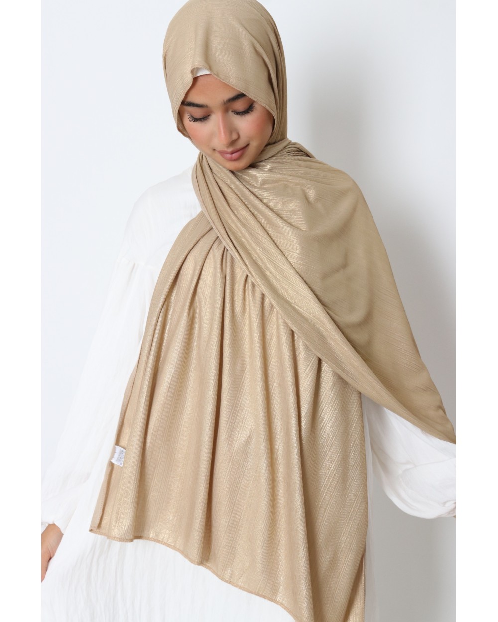Shiny satin hijab