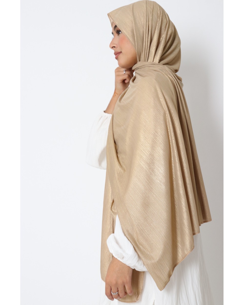 Shiny satin hijab