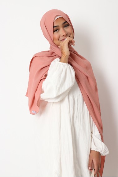 Dellys crinkled muslin hijab