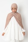 Hijab froissé mousseline Dellys
