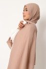 Hijab froissé mousseline Dellys