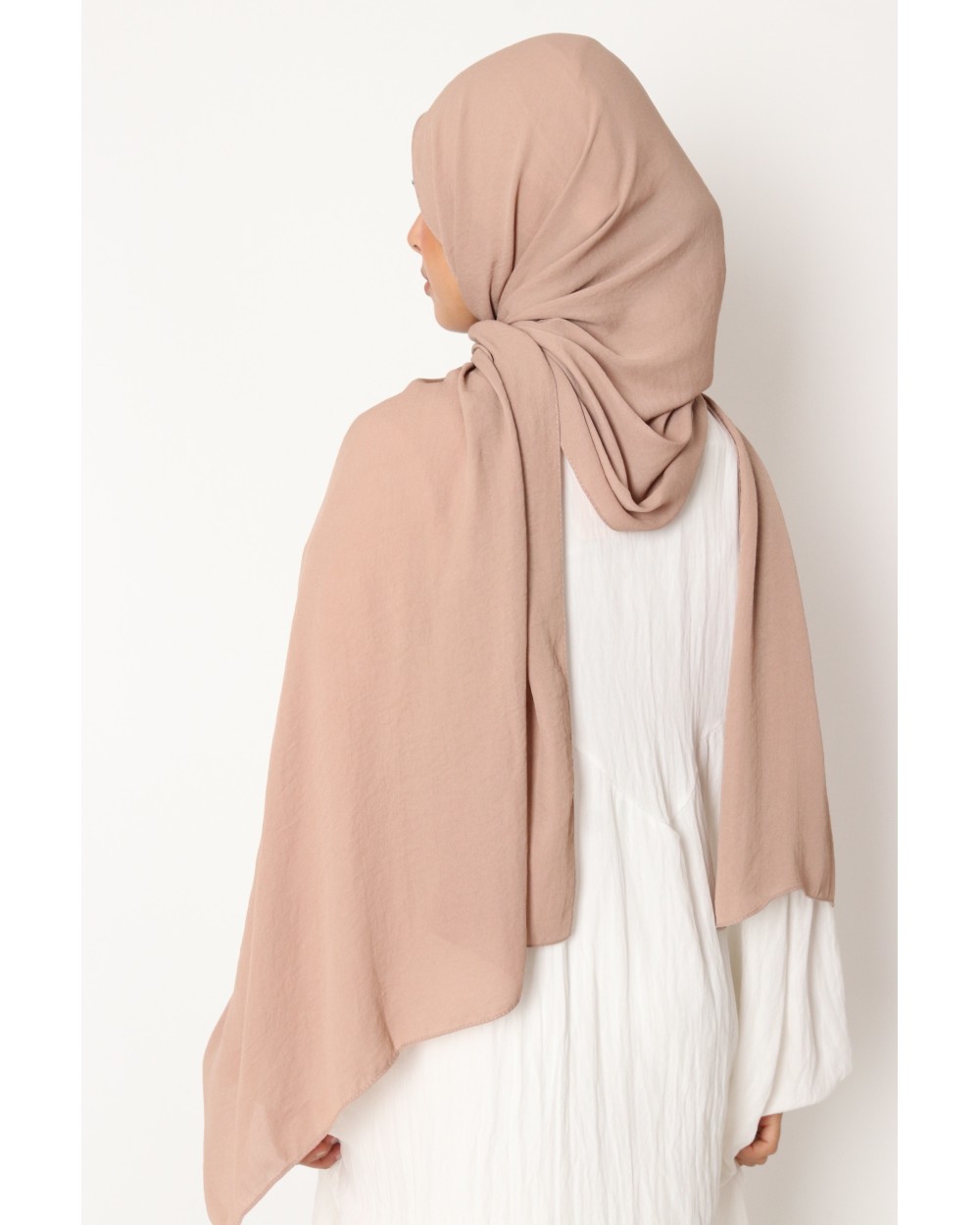 Hijab froissé mousseline Dellys