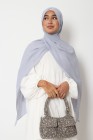 Hijab froissé mousseline Dellys