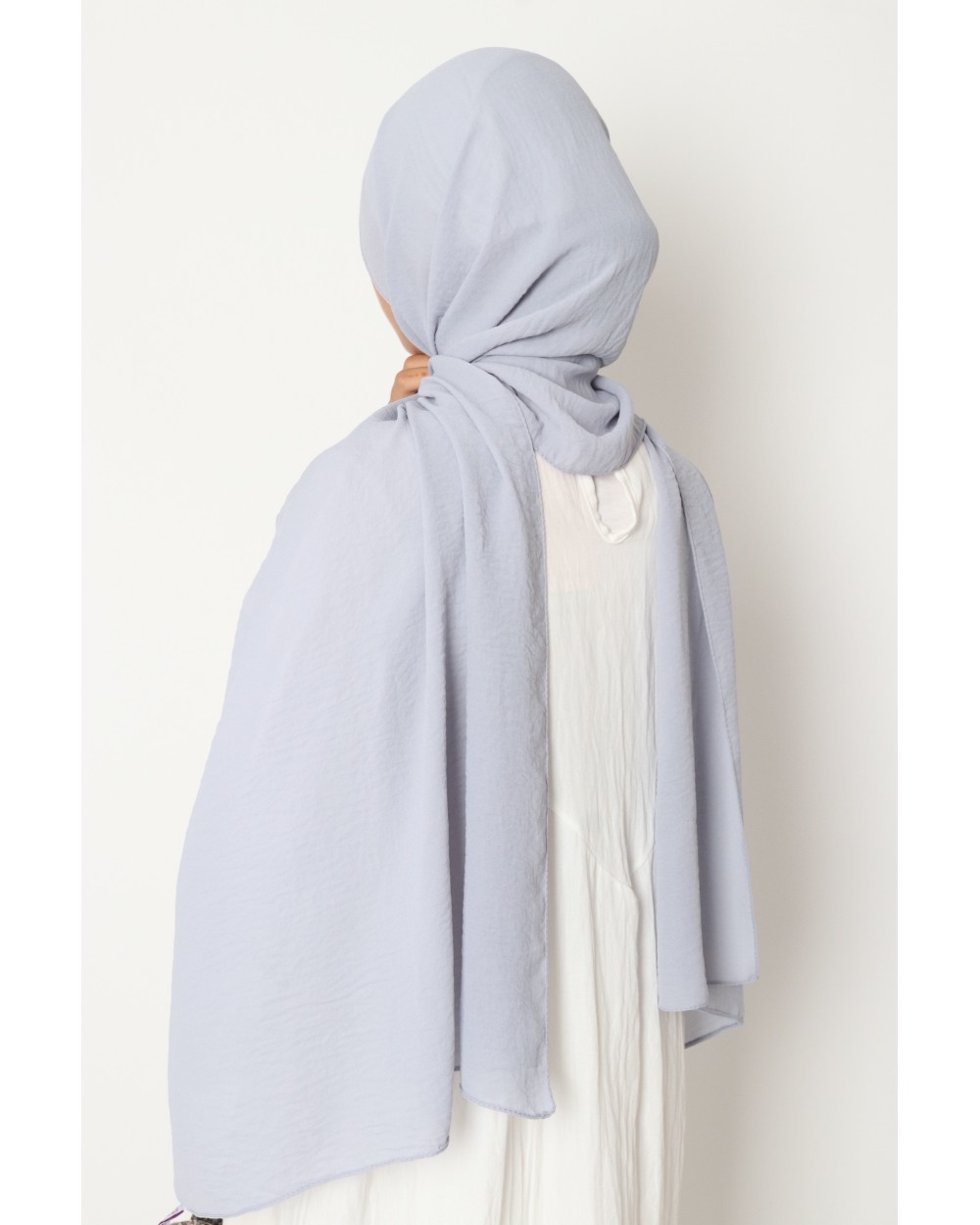 Hijab froissé mousseline Dellys