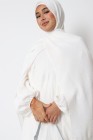 Hijab froissé mousseline Dellys
