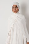Hijab froissé mousseline Dellys