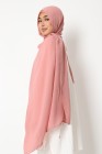 Hijab froissé mousseline Dellys