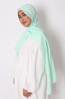 Hijab froissé mousseline Dellys