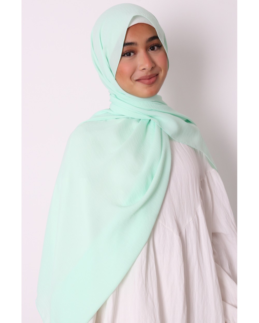 Hijab froissé mousseline Dellys