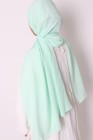 Hijab froissé mousseline Dellys