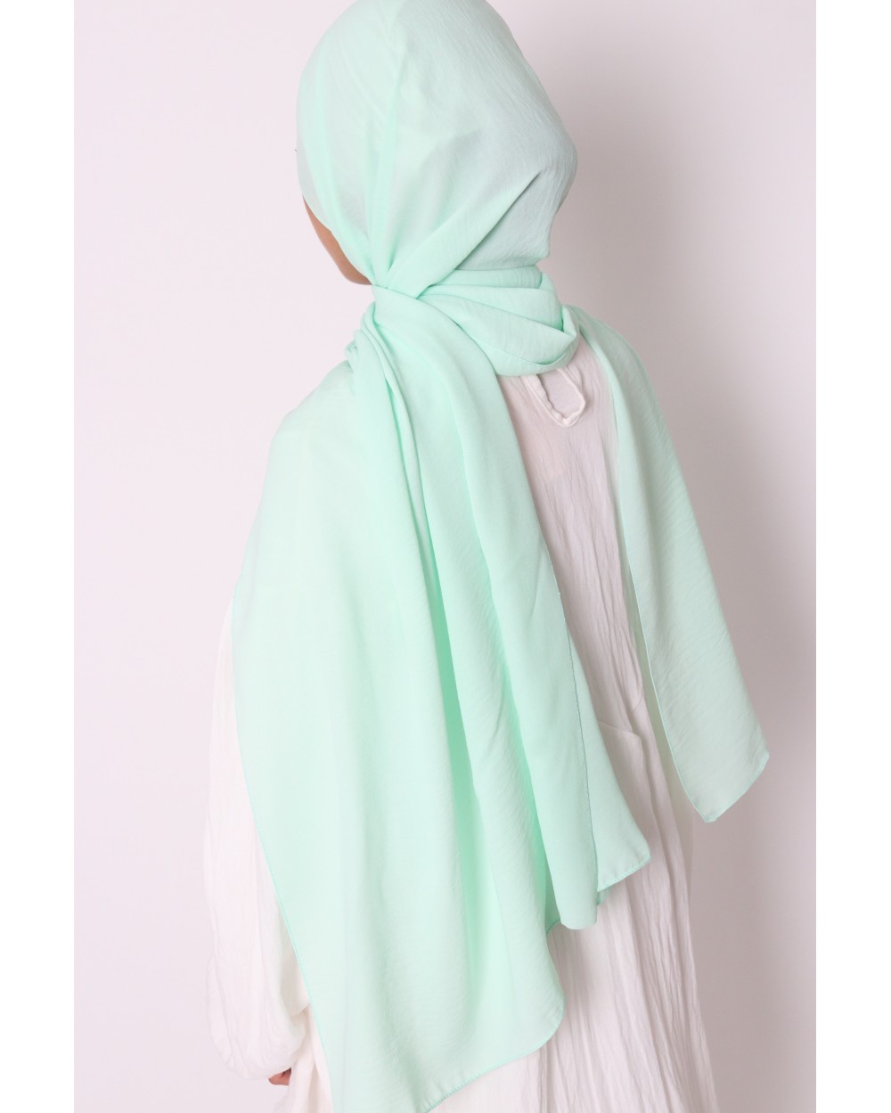 Hijab froissé mousseline Dellys