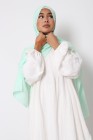 Hijab froissé mousseline Dellys