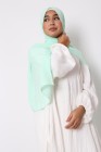 Hijab froissé mousseline Dellys