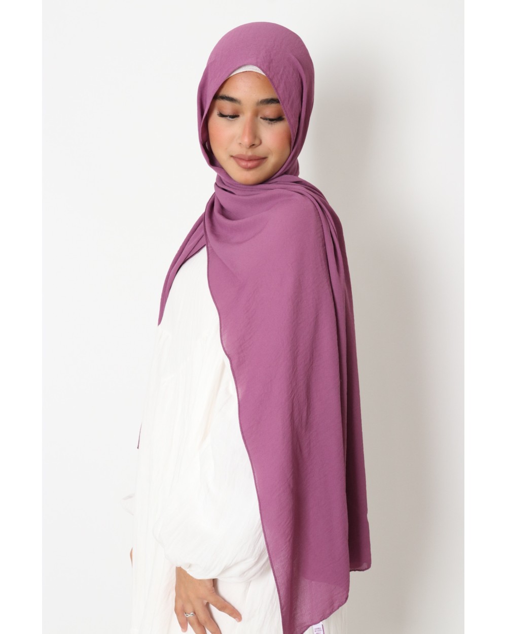 Hijab froissé mousseline Dellys