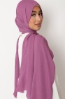 Hijab froissé mousseline Dellys