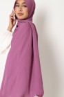 Hijab froissé mousseline Dellys