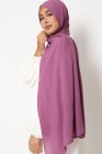 Hijab froissé mousseline Dellys