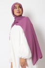 Hijab froissé mousseline Dellys
