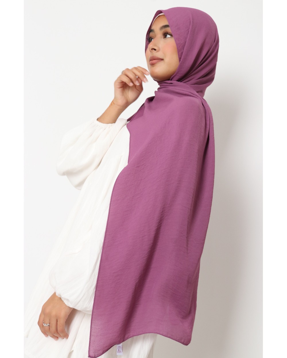 Hijab froissé mousseline Dellys
