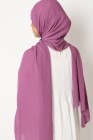Hijab froissé mousseline Dellys