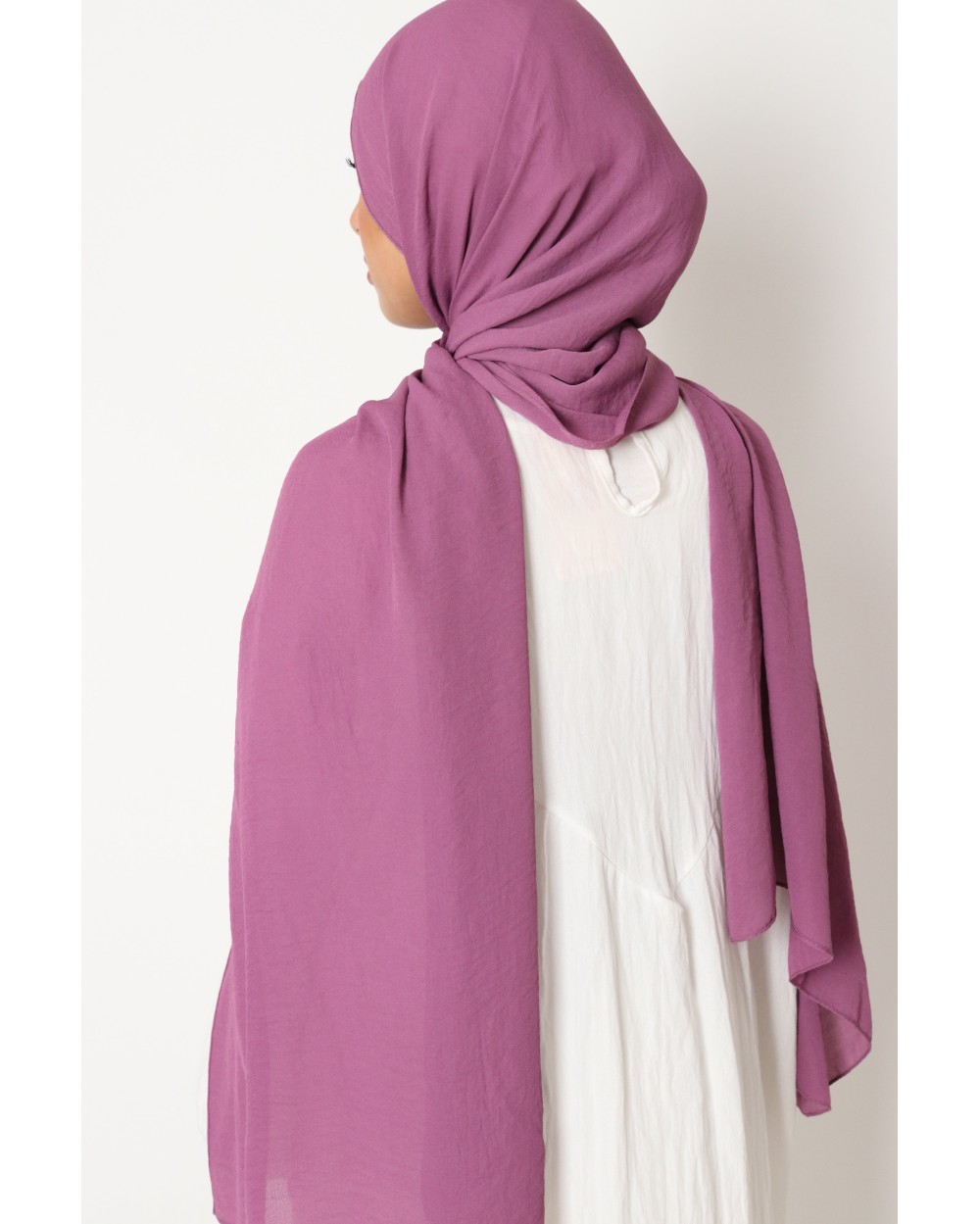 Hijab froissé mousseline Dellys