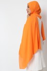 Hijab froissé mousseline Dellys