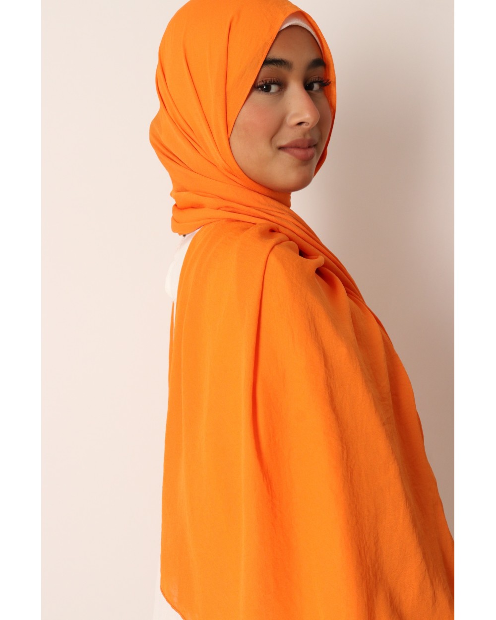 Hijab froissé mousseline Dellys