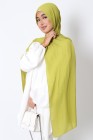 Hijab froissé mousseline Dellys