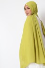 Hijab froissé mousseline Dellys