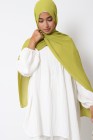 Hijab froissé mousseline Dellys