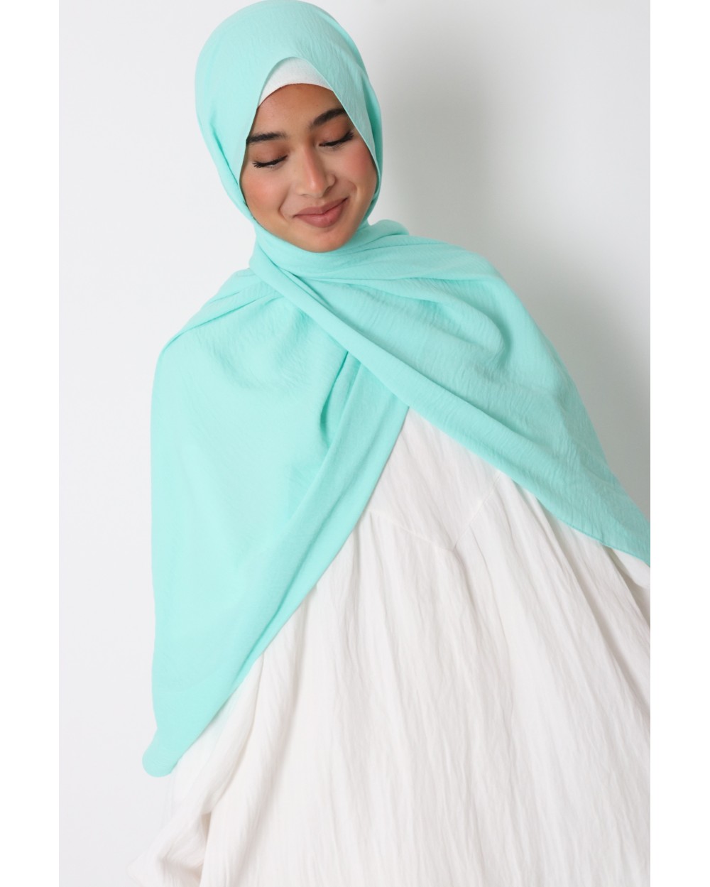 Hijab froissé mousseline Dellys