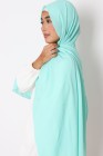 Hijab froissé mousseline Dellys