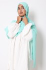 Hijab froissé mousseline Dellys