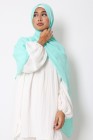Hijab froissé mousseline Dellys