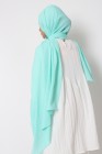 Hijab froissé mousseline Dellys