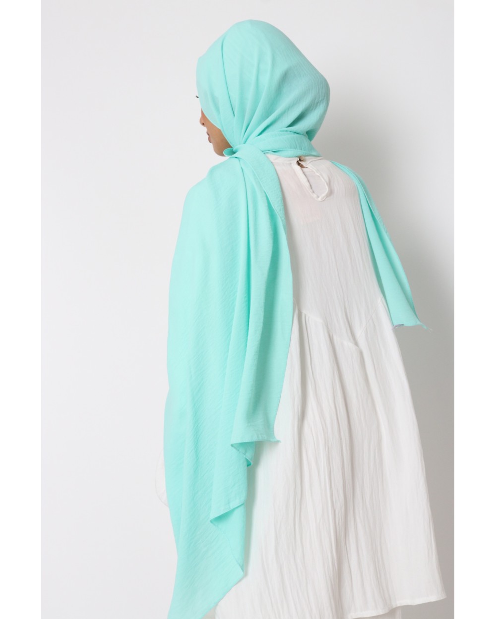 Hijab froissé mousseline Dellys