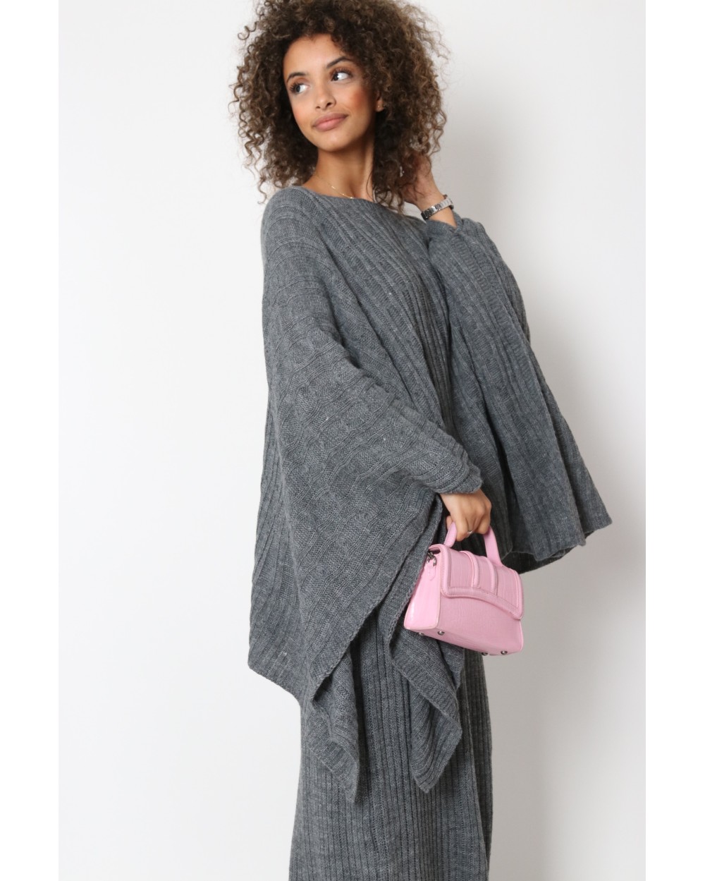 Ensemble robe et pull papillon