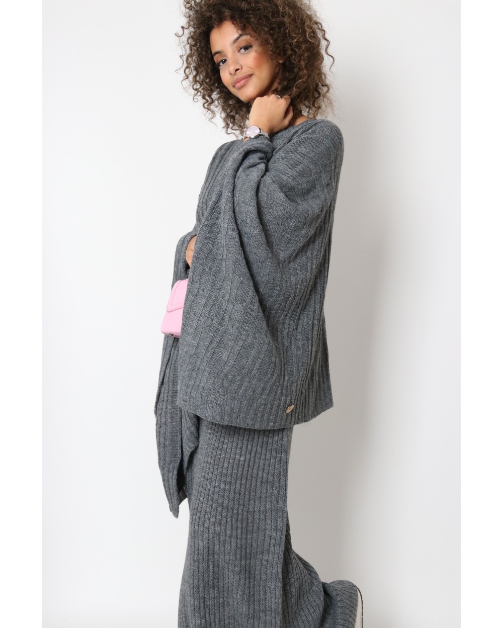 Ensemble robe et pull papillon