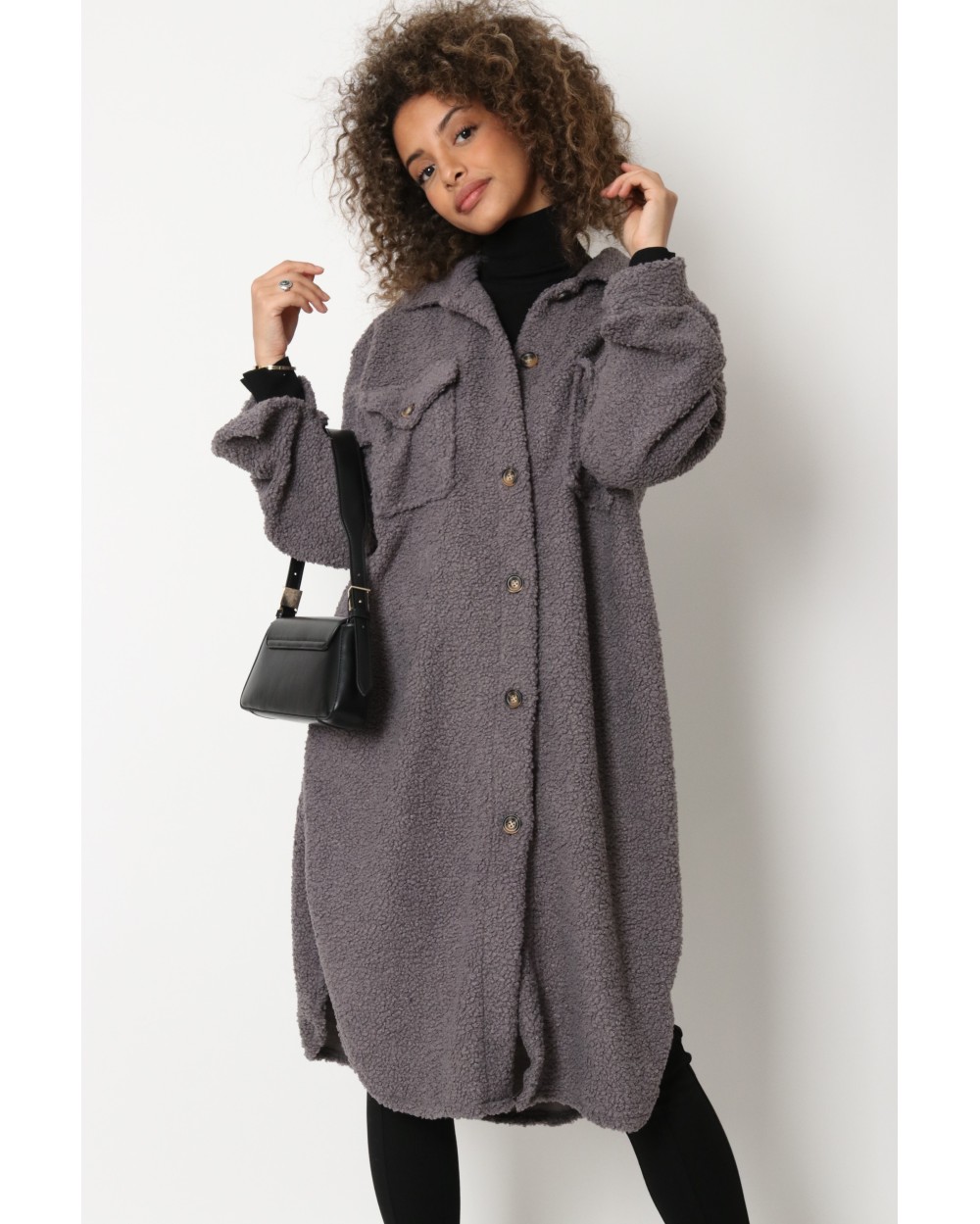 Veste moumoute hiver