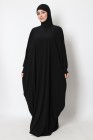 Abaya papillon cagoule intégré
