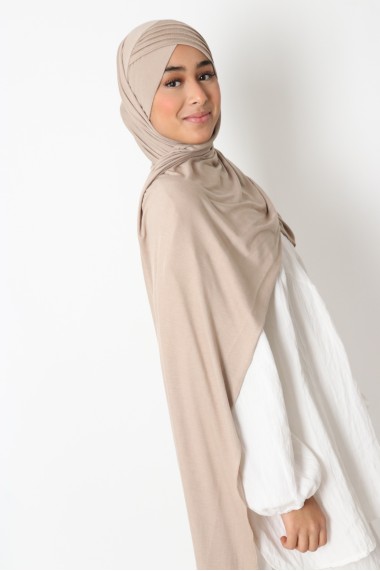 Hijab Firdaws à enfiler jersey