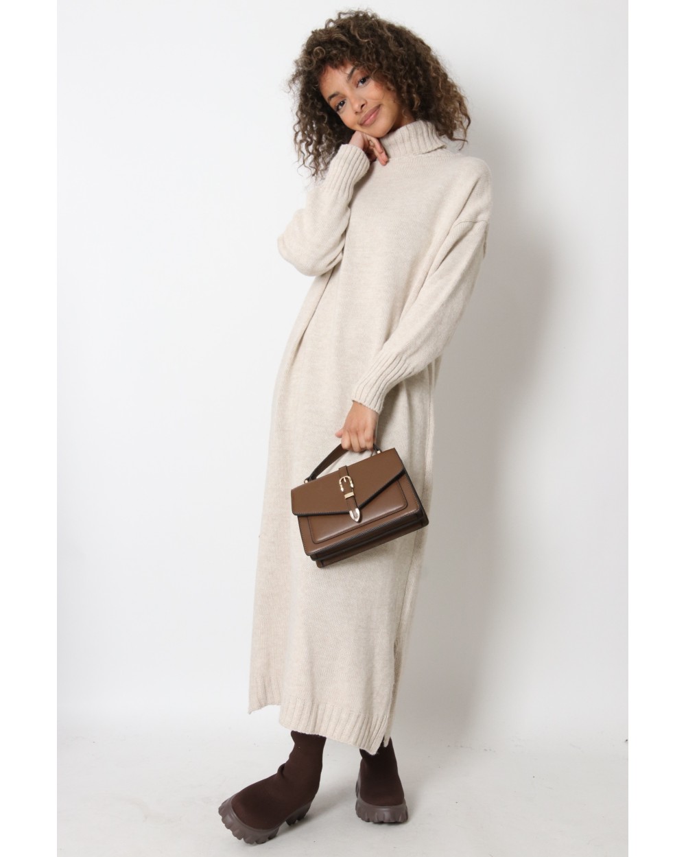 RIXA turtleneck sweater dress