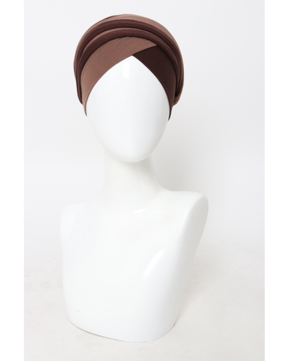 Two-tone women turban