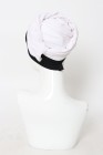 Turban femme bicolore