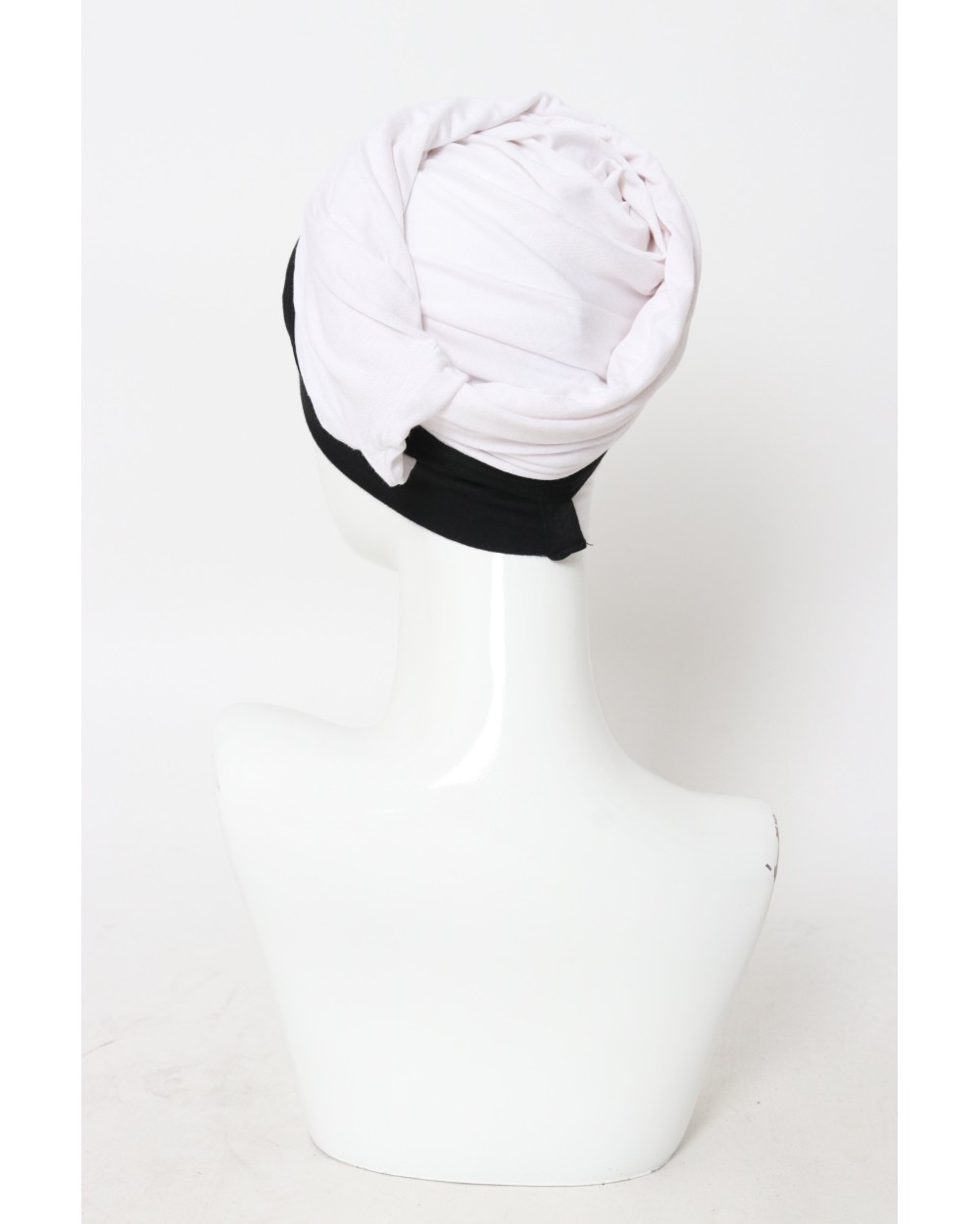 Turban femme bicolore