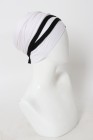 Turban femme bicolore