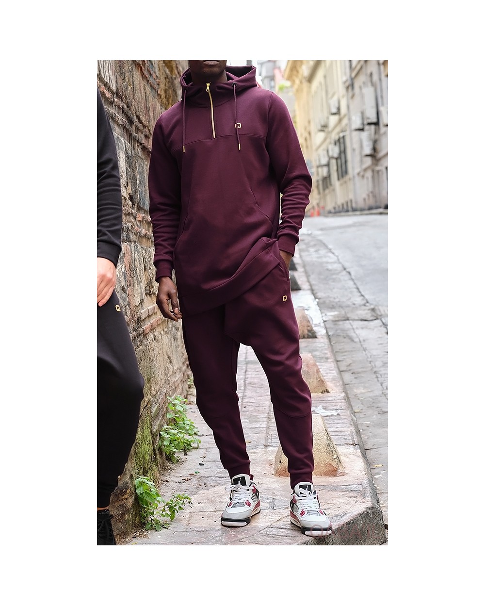 Relaxed premium short qami set