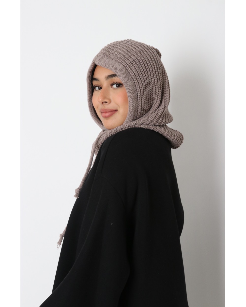 Cagoule en maille hijab