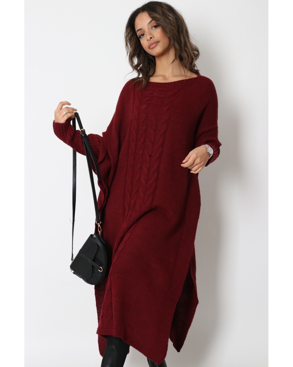 Maxi Pantchi Sweater with Twists