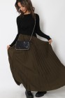 Long skirt LOULA pleated